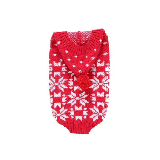 Pull de Noël pour Chiens avec Flocons de Neige