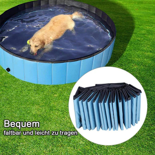 Piscine pour Chiens Pliable pour le Jardin et L' Extérieur