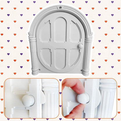 Porte D' Entrée Décorative au Design Classique - Jouet pour Petits Animaux