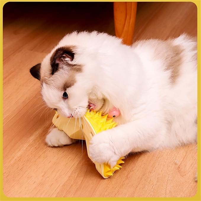 Brosse De Toilettage Pour Chats - Conception Bionique Avec Aiguilles À Bouts Souples