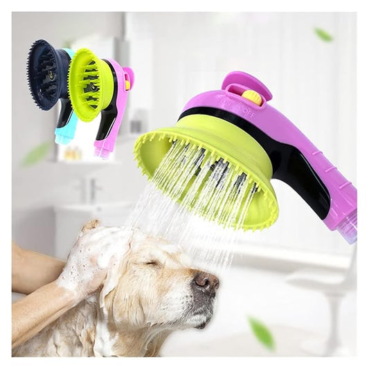 Brosse De Douche Pour Chiens Avec Fonction De Massage Et De Nettoyage Du Pelage