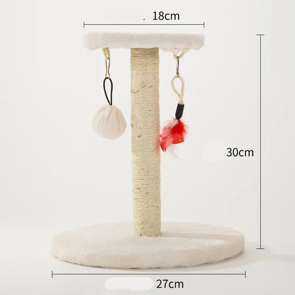 Arbre à Chat en Forme de Cœur ou D' Étoile avec Jouets
