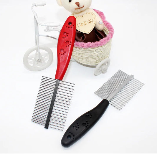 Set de Peignes de Soins Capillaires - Peignes Professionnels pour Volume et Styling en Rouge et Noir