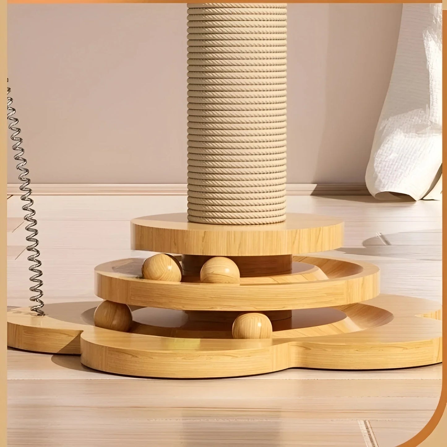 Jouets En Bois Pour Chats 24x40