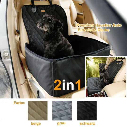 Bequee Premium Housse de Siège de Voiture Imperméable pour Animaux de Compagnie