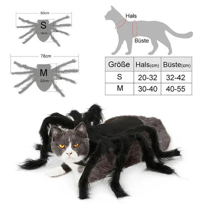 Costume D' Araignée Effrayant pour Animaux Domestiques