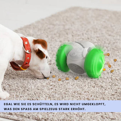 Jouet Alimentaire Interactif à Roulettes pour Animaux de Compagnie