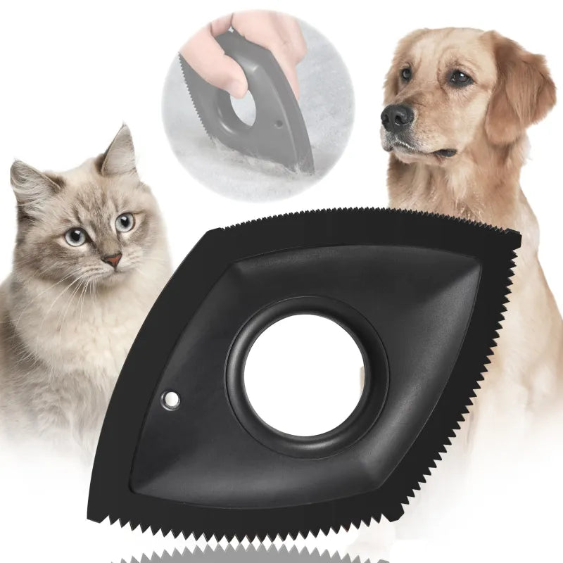Enlève Efficacement les Poils D' Animaux sur les Meubles , les Tapis et les Vêtements , avec Poignée Ergonomique