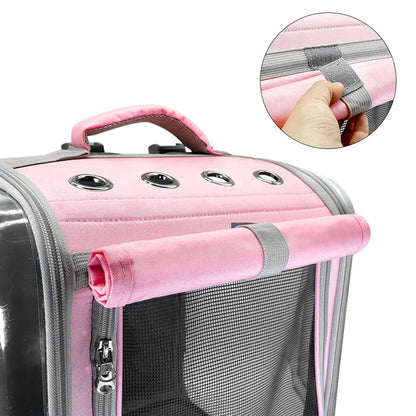 Sac de Transport pour Chats avec Fenêtre - Sac Robuste et Portable pour Animaux Domestiques , pour les Voyages