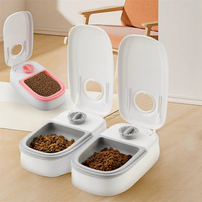 Distributeur Automatique de Nourriture avec Minuterie pour Chats et Chiens