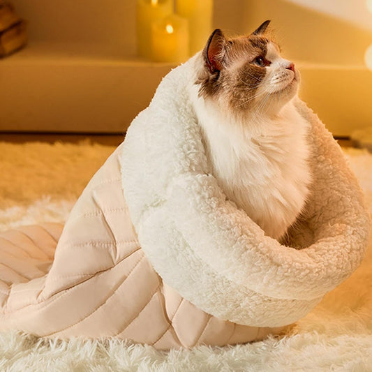 Sac De Couchage Confortable Pour Chats