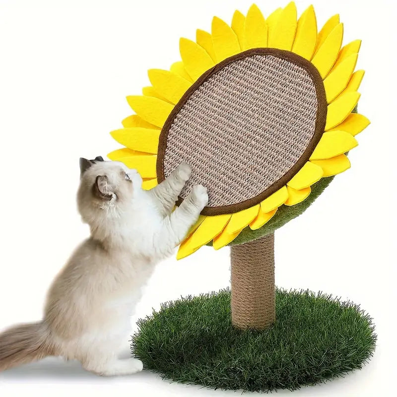 Arbre À Griffer Tournesol En Sisal Pour Chats