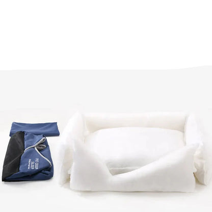 Matelas Confortable pour Animaux de Compagnie avec Doublure en Tissu pour Chiens et Chats