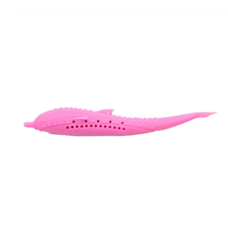 Jouets en Silicone pour Animaux de Compagnie en Forme de Baleine à Mâcher pour Chats et Petits Chiens
