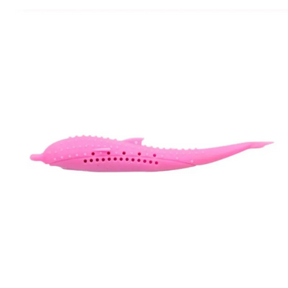 Jouets en Silicone pour Animaux de Compagnie en Forme de Baleine à Mâcher pour Chats et Petits Chiens