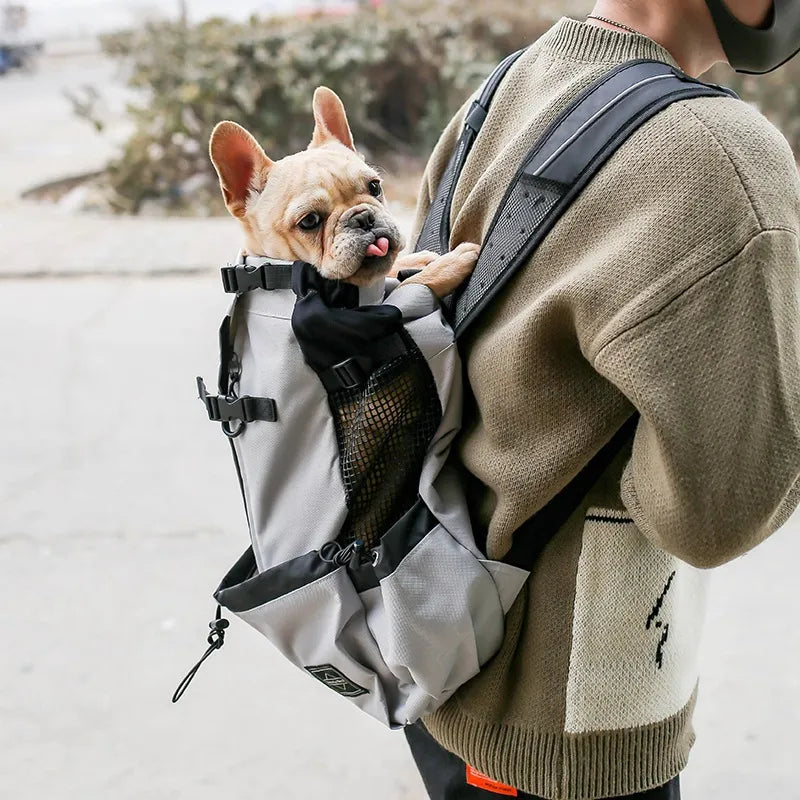Sac à Dos de Voyage avec Poches en Mesh - Design Robuste Bretelles Réglables