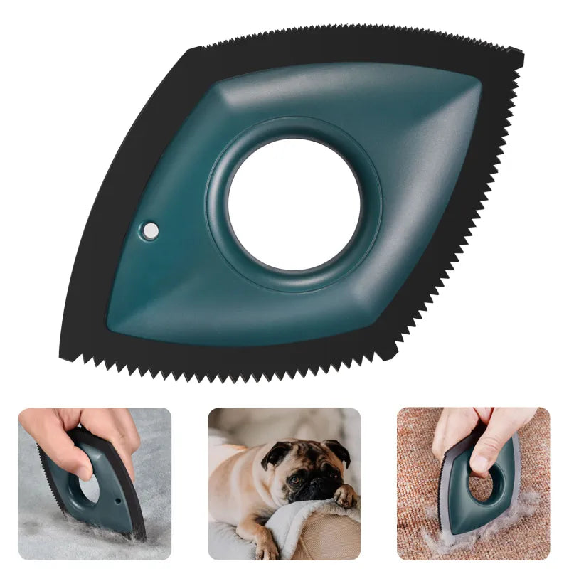 Enlève Efficacement les Poils D' Animaux sur les Meubles , les Tapis et les Vêtements , avec Poignée Ergonomique