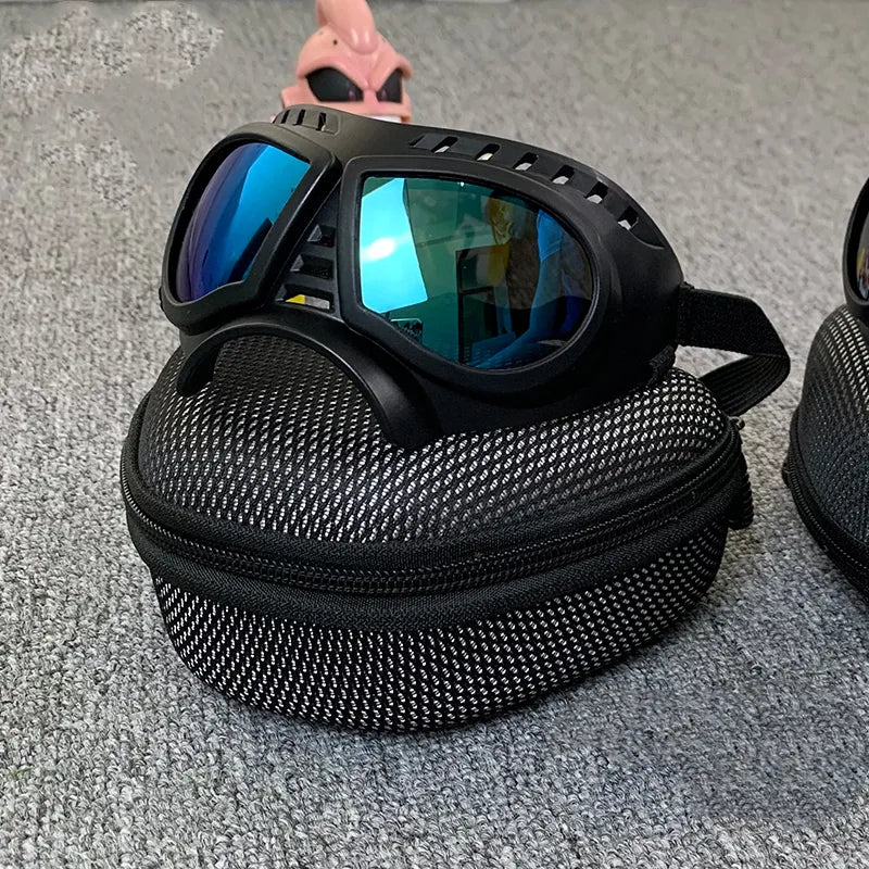 Lunettes De Protection Pour Chiens - Lunettes Anti-UV Et Coupe -Vent Pour Animaux De Compagnie
