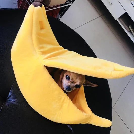 Lit pour Animaux en Forme de Banane