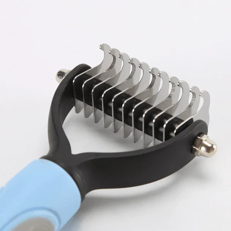 Peigne Démêlant Double Face Pour Animaux De Compagnie