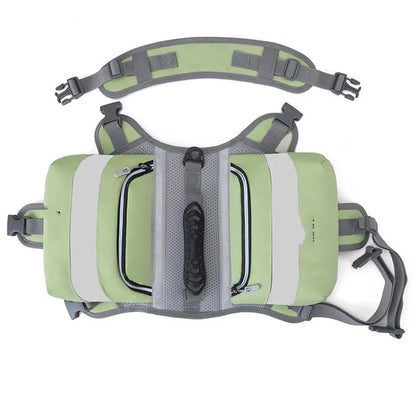 Gilet de Natation pour Chiens avec Bandes Réfléchissantes - Gilet de Sécurité Étanche pour Chiens