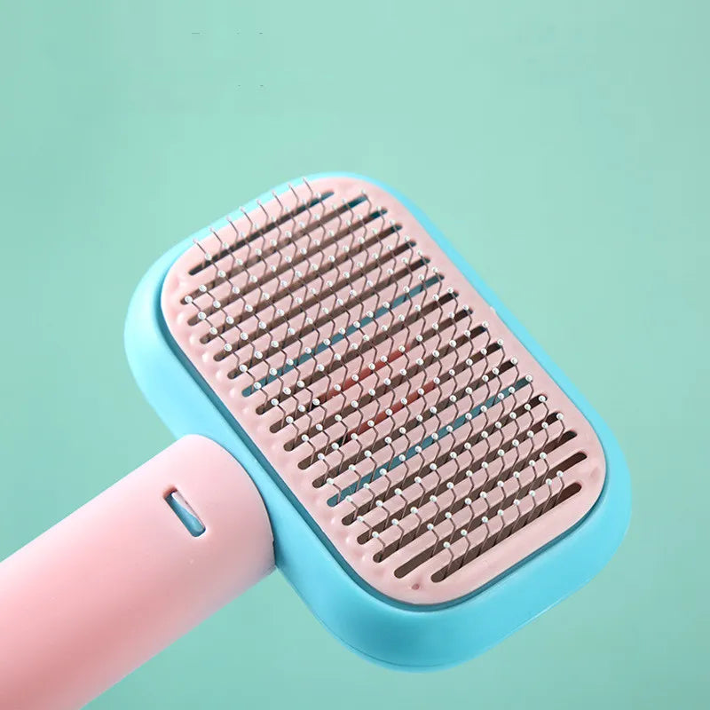 Brosse à Cheveux avec Fonction de Démêlage - Conception Innovante pour le Soulagement de la Douleur et le Démêlage Rapide