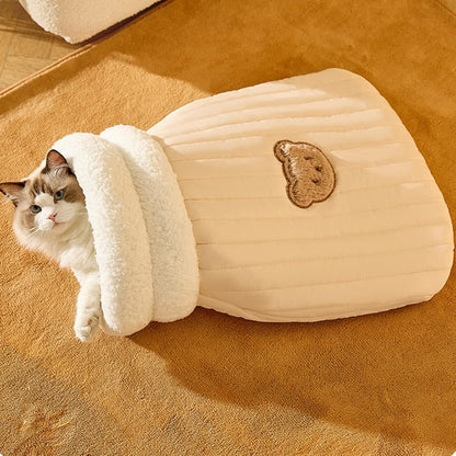 Sac De Couchage Confortable Pour Chats