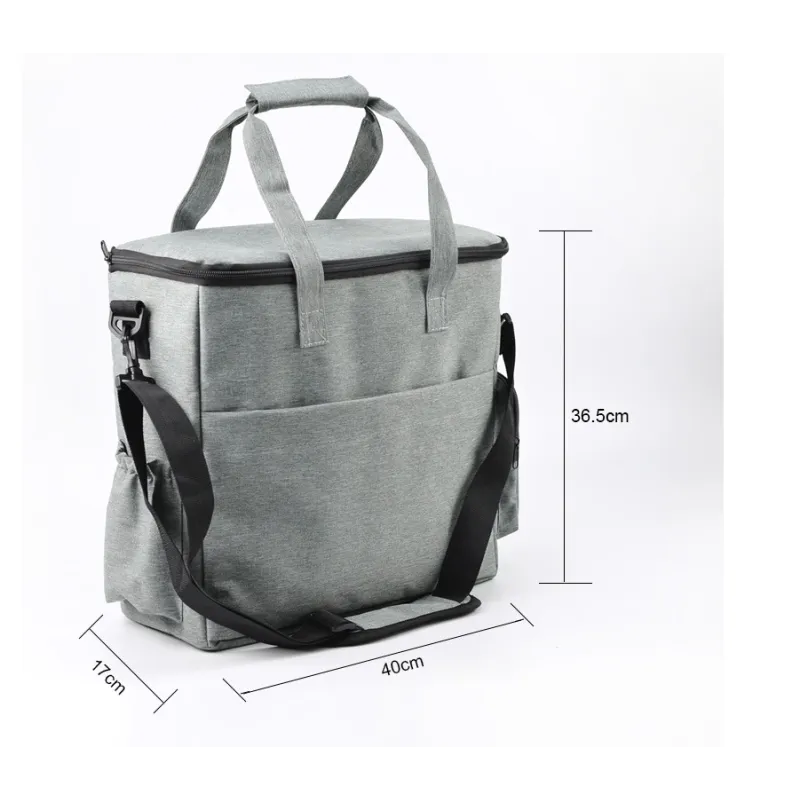 Sac De Voyage Multifonctionnel Pour Chiens - Rangement Pratique Pour La Nourriture , Les Jouets Et Les Accessoires
