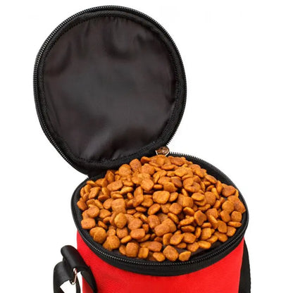 Sac de Rangement Pratique pour la Nourriture des Animaux Domestiques avec Poignée