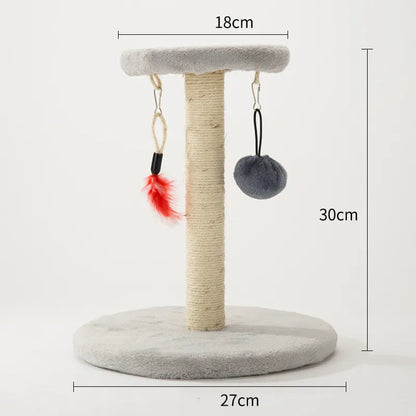 Arbre à Chat en Forme de Cœur ou D' Étoile avec Jouets