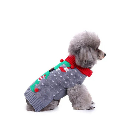 Pull de Noël pour Chiens avec Flocons de Neige