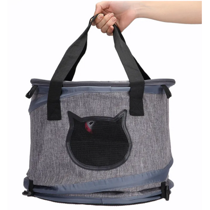 Sac de Transport Pliable pour Animaux de Compagnie - Sac de Transport Robuste pour Chats et Chiens