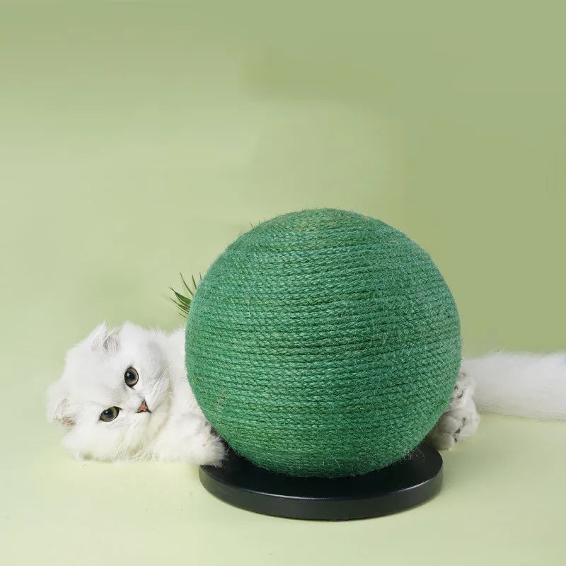 Boule à Gratter en Sisal pour Chats - Jouet à Gratter pour Chats pour le Soin des Griffes