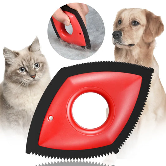 Enlève Efficacement les Poils D' Animaux sur les Meubles , les Tapis et les Vêtements , avec Poignée Ergonomique