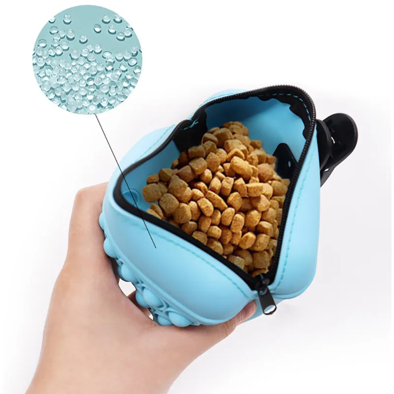 Pop - It Porte-clés avec Fermeture Éclair - Jouet Anti-stress et Sac de Rangement