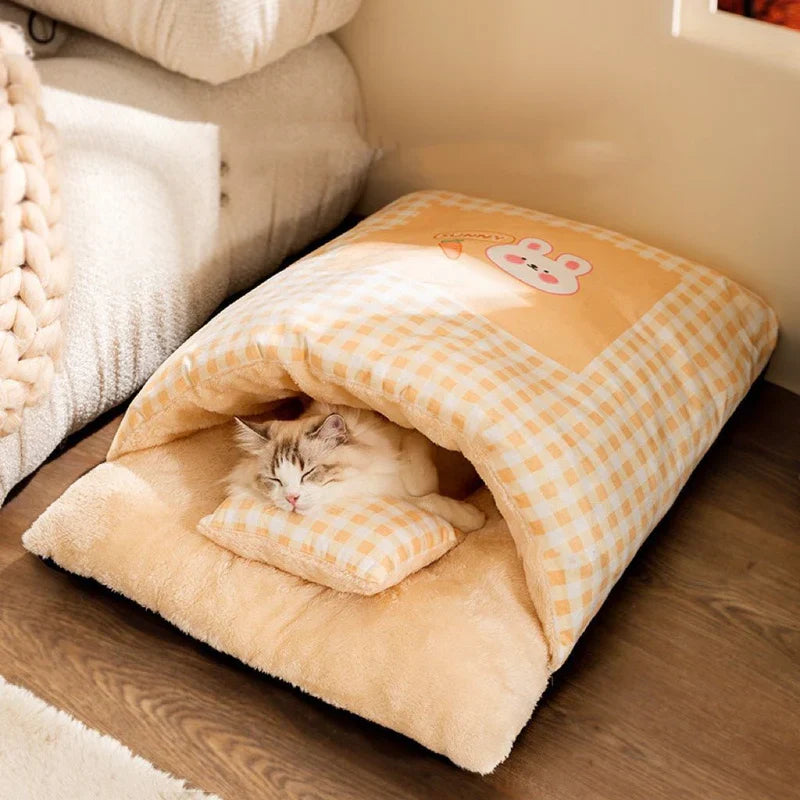 Lit Sac De Couchage Premium Pour Chats