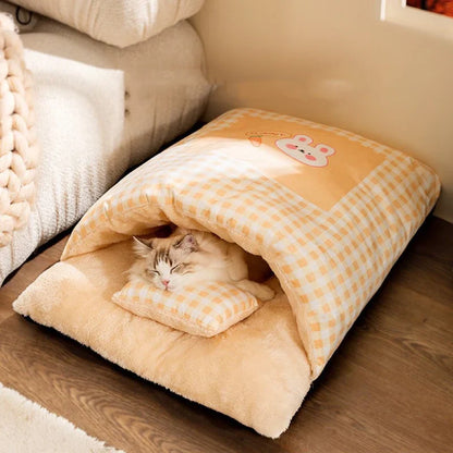 Lit Sac De Couchage Premium Pour Chats