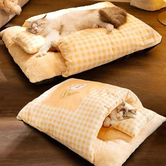 Lit Sac De Couchage Premium Pour Chats