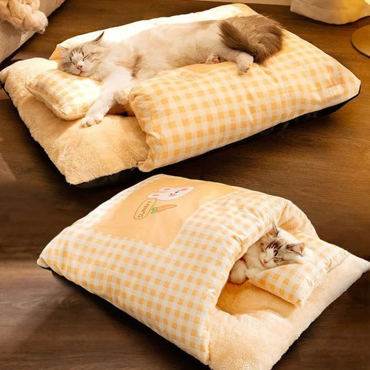 Lit Sac De Couchage Premium Pour Chats