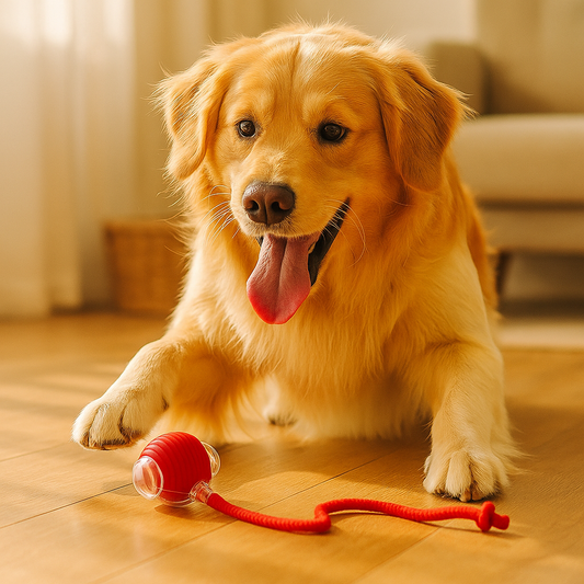 Balle De Jeu Interactive Avec Queue Pour Chiens