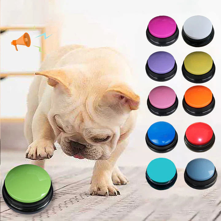 Bouton de Parole Interactif pour Animaux de Compagnie - Dressage & Communication
