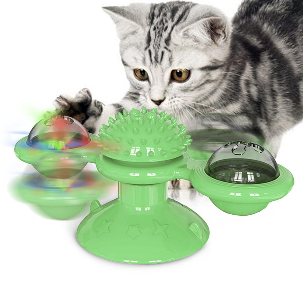 Jouet Carrousel Spinner pour chats