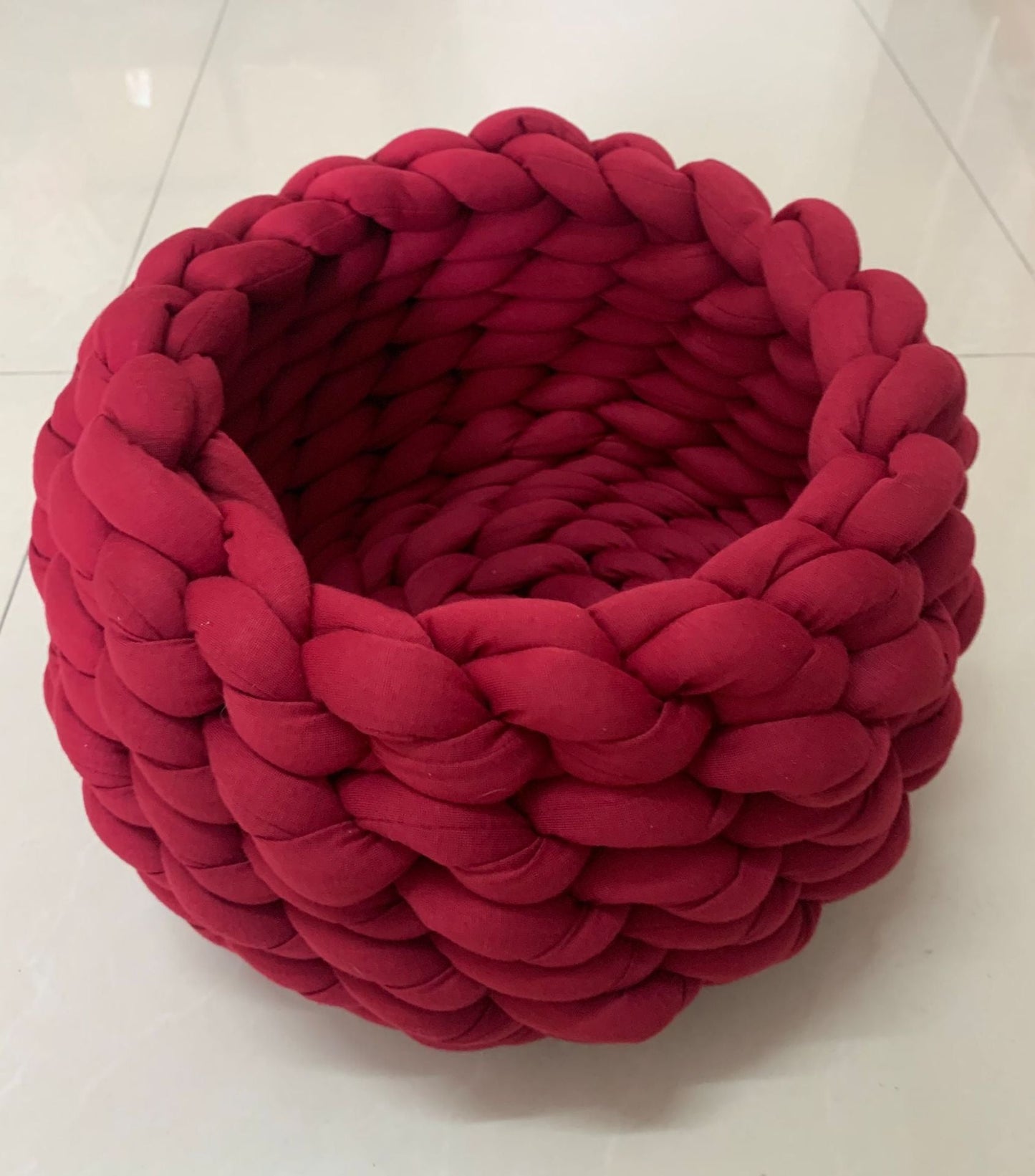 Panier Pour Chat Tressé À La Main