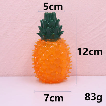 Jouet à mâcher rafraîchissant pour chien en forme de fruit