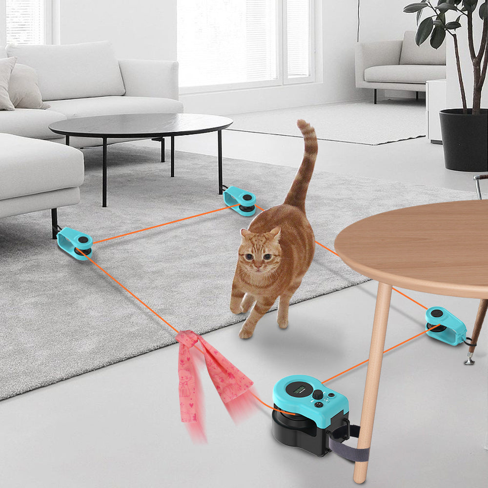 Jouet Pour Chat Chasse À La Corde