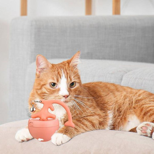 Balle De Jeu Interactive Pour Chats Avec Plumes