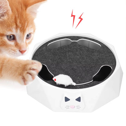 Jouet Interactif Pour Chats Avec Souris Mobile