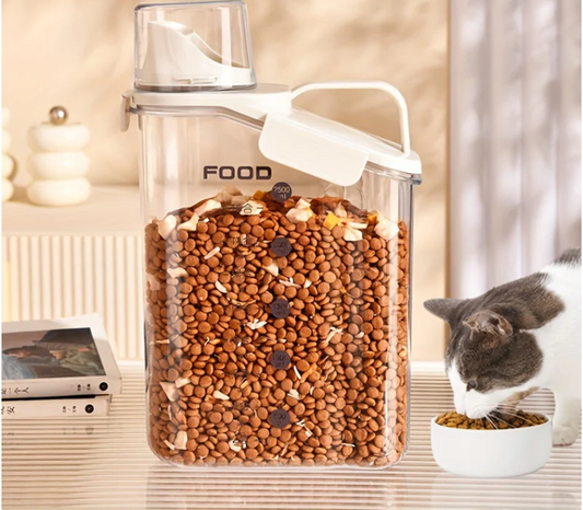 Conteneur Hermétique Pour Nourriture Pour Animaux Avec Doseur Intégré