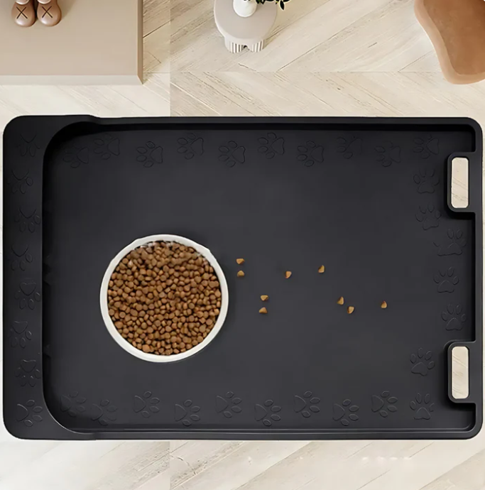 Tapis Antidérapant Pour Gamelles De Nourriture Et D'eau