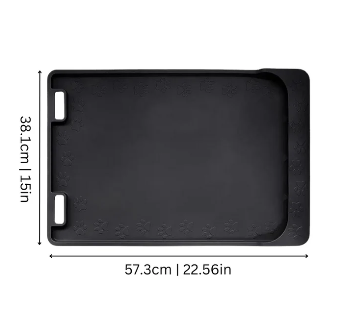Tapis Antidérapant Pour Gamelles De Nourriture Et D'eau